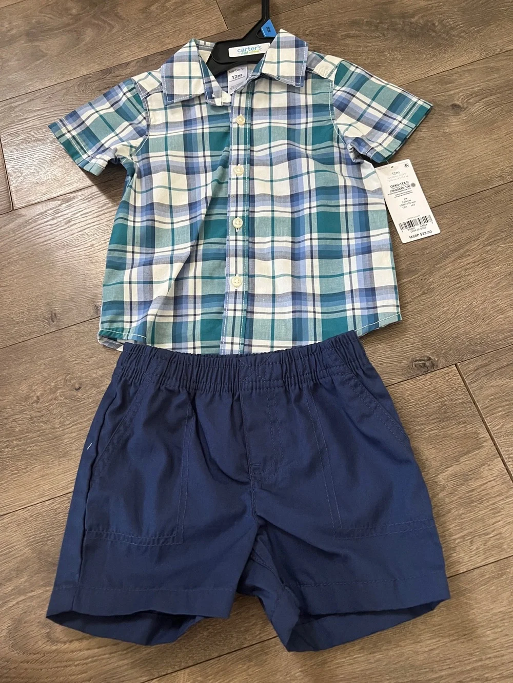 Carters 2 Piece Outfit Size 12 Months New